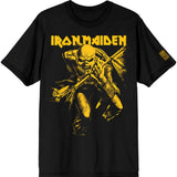 Iron Maiden T Shirt - 50 Trooper Crop Yellow | Buy Now For 24.99
