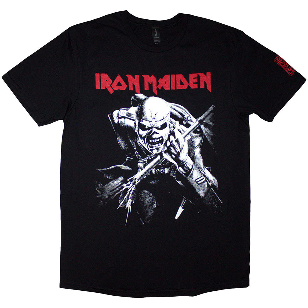 Iron Maiden T Shirt - 50 Trooper Charge White | Buy Now For 24.99