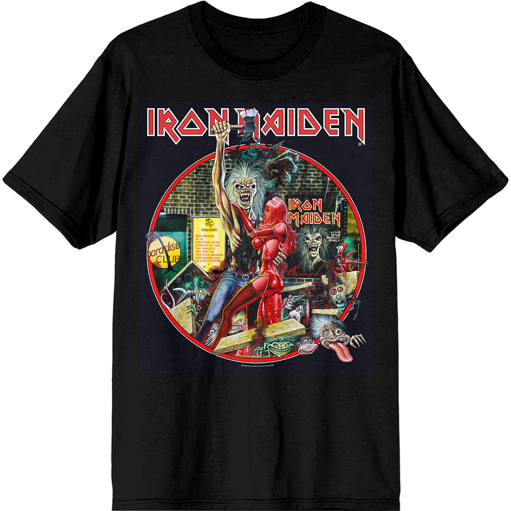 Iron Maiden T Shirt - Paradise Club Circle | Buy Now For 24.99