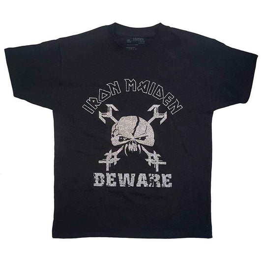 Iron Maiden Children's T Shirt - Beware