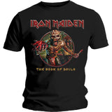 Iron Maiden T Shirt - Book Of Souls Eddie Circle