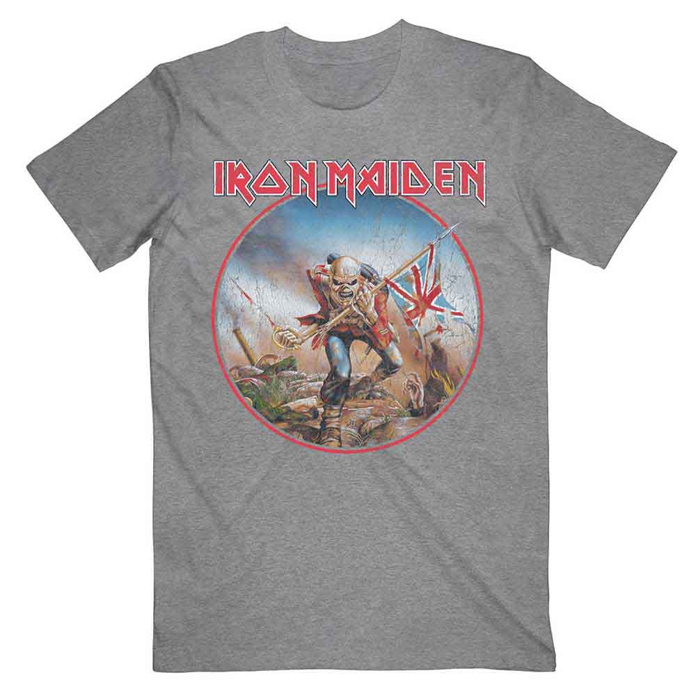 Iron Maiden T Shirt - Vtge Trooper Circle