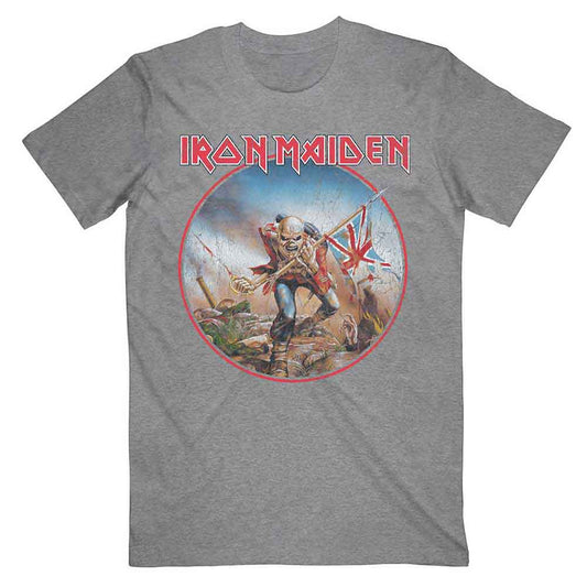 Iron Maiden T Shirt - Vtge Trooper Circle