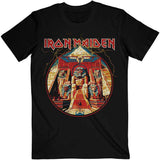 Iron Maiden T Shirt - Powerslave Lightning Circle