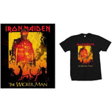 Iron Maiden T Shirt - The Wicker Man Fire