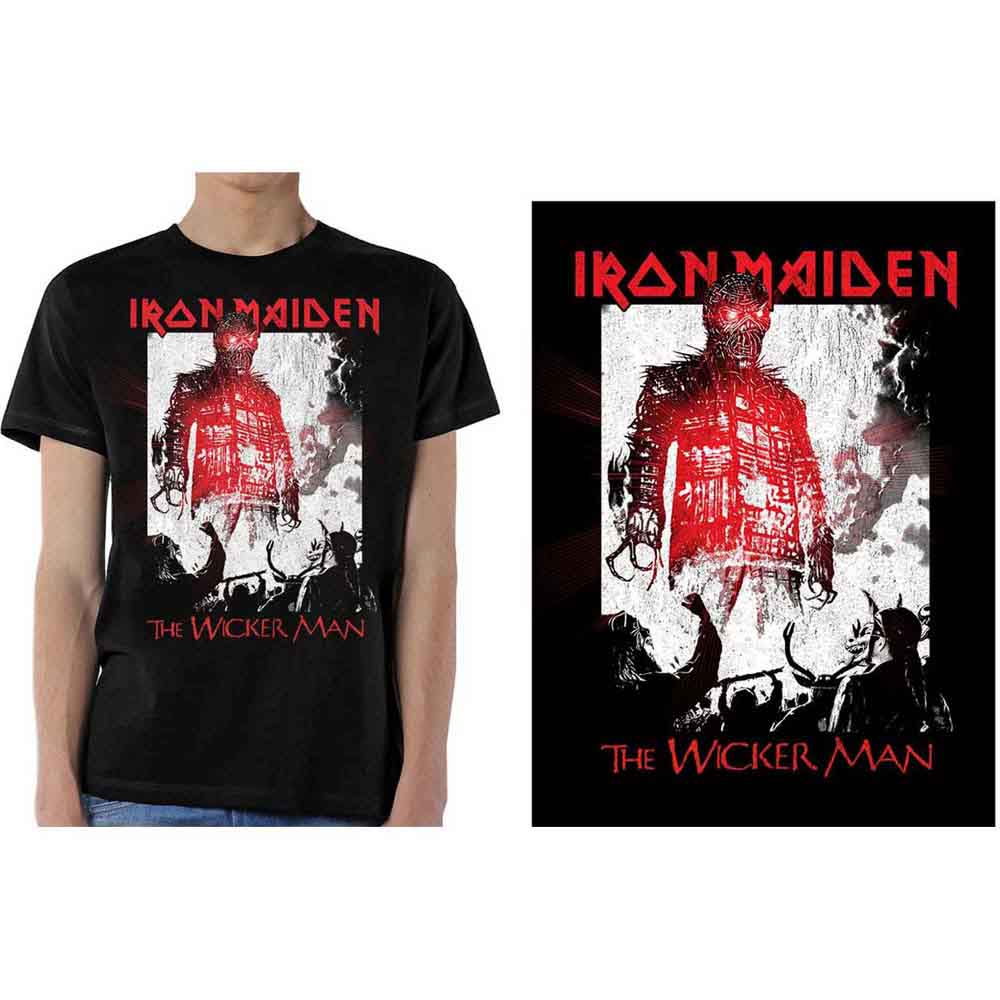 Iron Maiden T Shirt - The Wicker Man Smoke