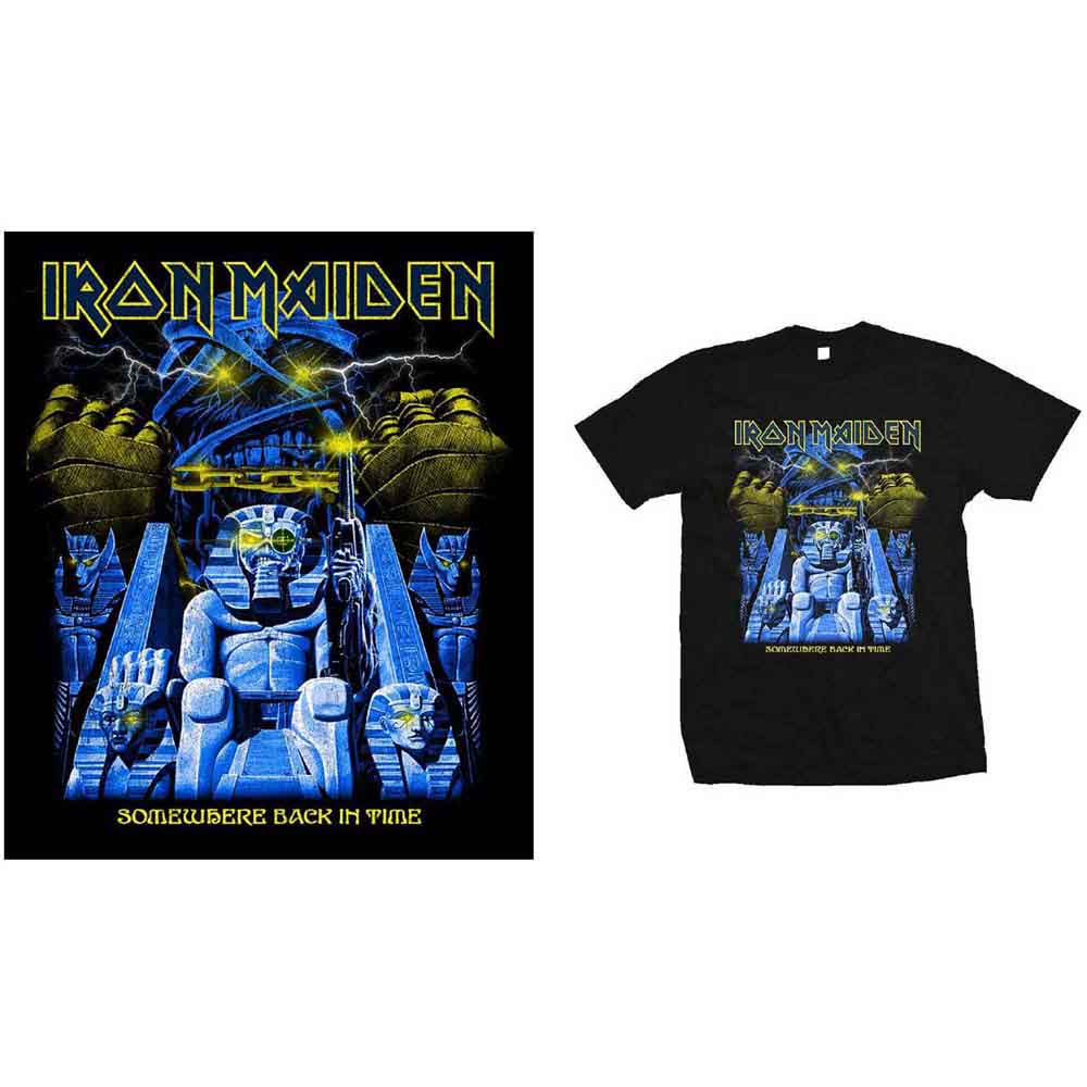 Iron Maiden T Shirt - Back In Time Mummy