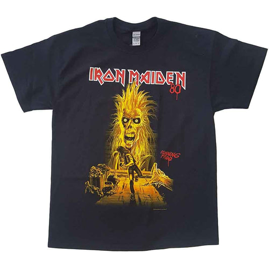 Iron Maiden T Shirt - Running Free