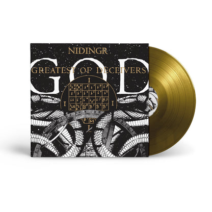 Nidingr LP - Greatest Of Deceivers (Gold Vnyl) | Buy Now For 44.99