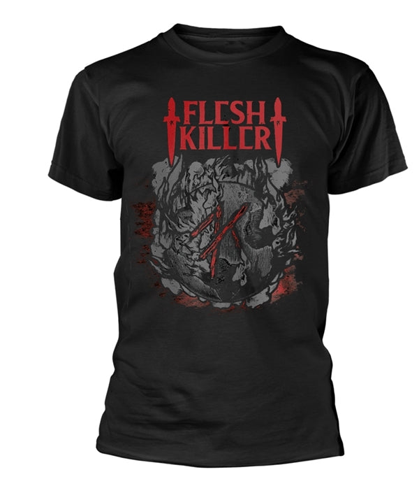 Fleshkiller T Shirt - Red Logo