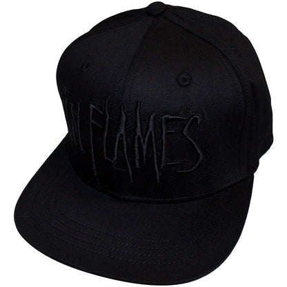 In Flames Baseball Caps - Black Logo