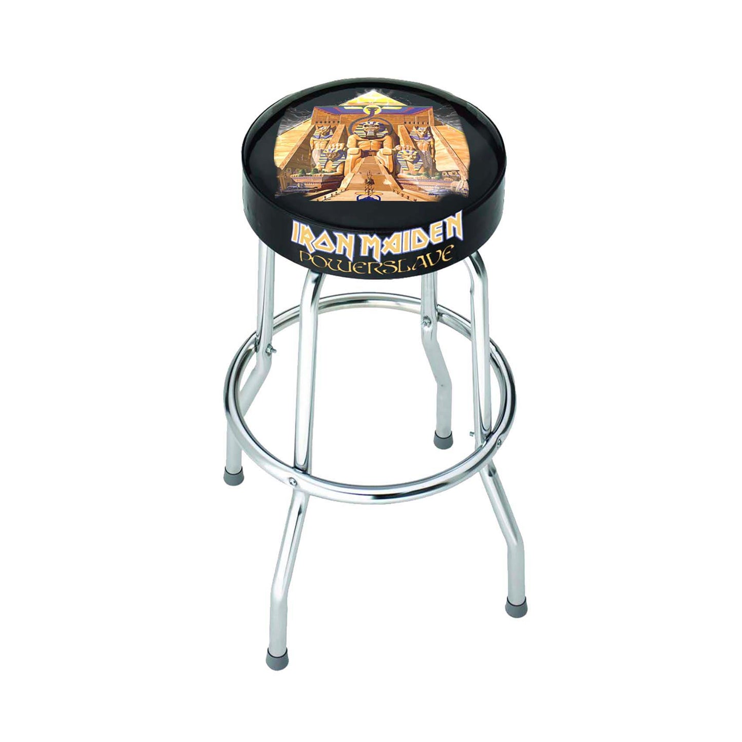 Rocksax Iron Maiden Bar Stool - Powerslave  | Buy Now For 89.99