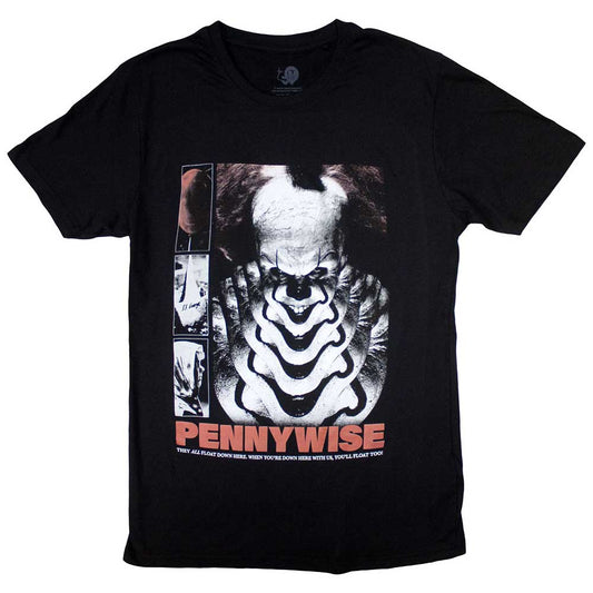 Warner Bros T Shirt - Pennywise You'll Never Float Too