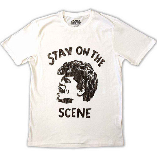 James Brown T Shirt - Stay On The Scene