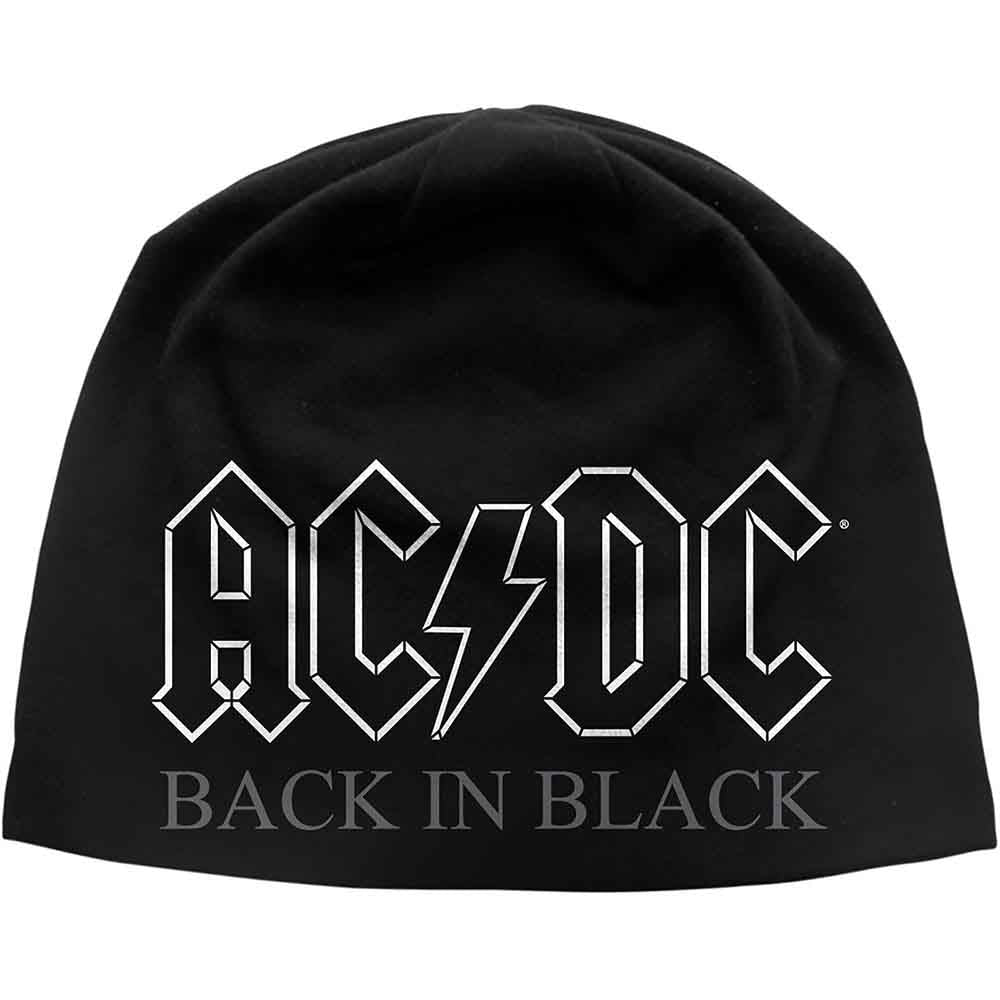 AC/DC Beanies - Back In Black JD Print