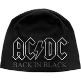 AC/DC Beanies - Back In Black JD Print