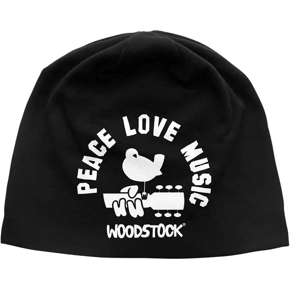 Woodstock Beanies - Peace Love Music JD Print