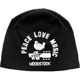 Woodstock Beanies - Peace Love Music JD Print