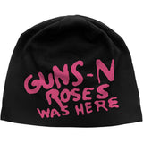 Guns N Roses Beanies - Was Here JD Print