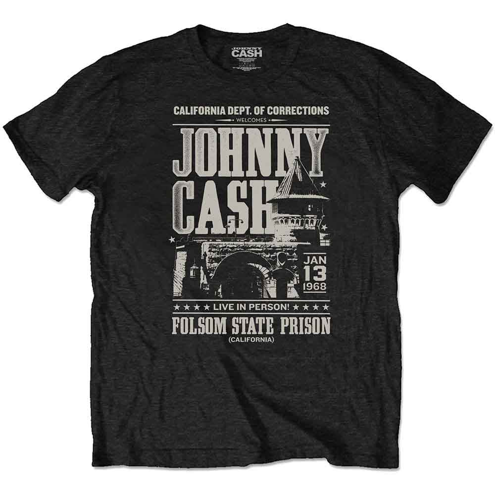 Johnny Cash T Shirt - Prison Poster
