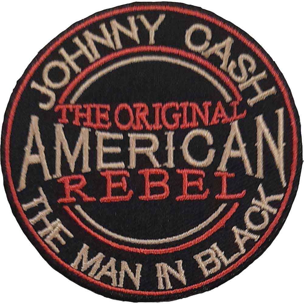 Johnny Cash Patches - Iron On - American Rebel