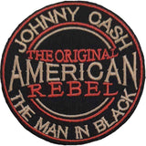 Johnny Cash Patches - Iron On - American Rebel