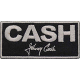 Johnny Cash Patches - Iron On - Block