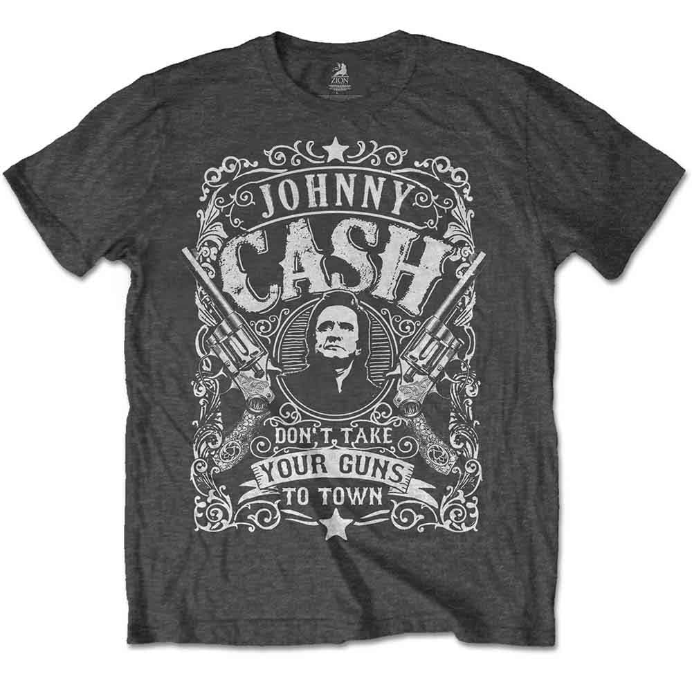 Johnny Cash T Shirt - Don't Take Your Guns To Town