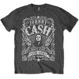Johnny Cash T Shirt - Don't Take Your Guns To Town