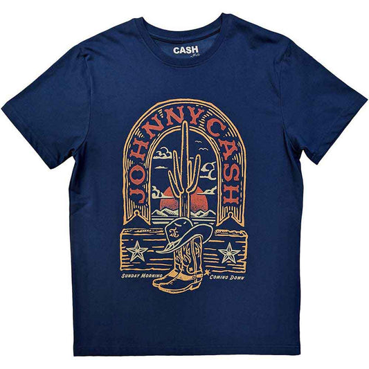 Johnny Cash T Shirt - Sunday Morning