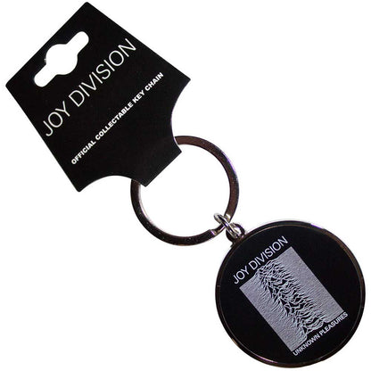 Joy Division Standard Keychains - Unknown Pleasures