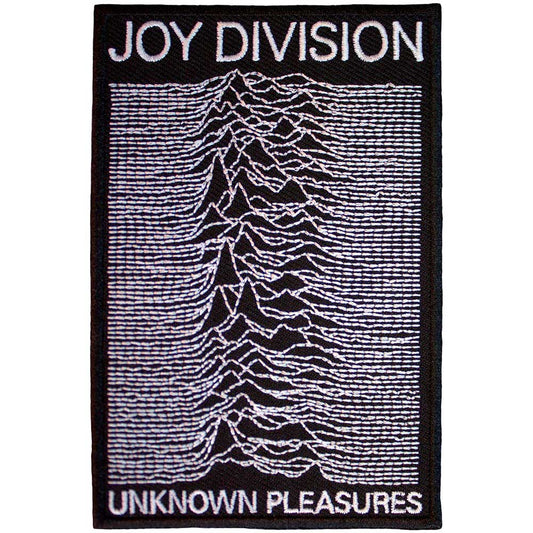 Joy Division Patches Iron On - Unknown Pleasures