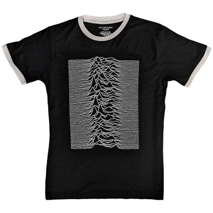 Joy Division T Shirt - Unknown Pleasures Ringer