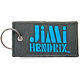 Jimi Hendrix Patch Keychains - Stencil Logo
