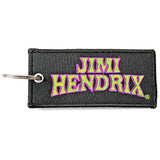 Jimi Hendrix Patch Keychains - Arched Logo