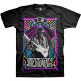 Jimi Hendrix T Shirt - Electric Ladyland Neon