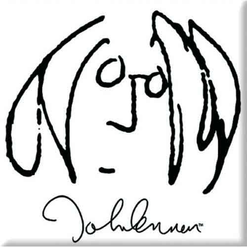 John Lennon Fridge Magnets - Hail To The King | Buy Now For 9.99