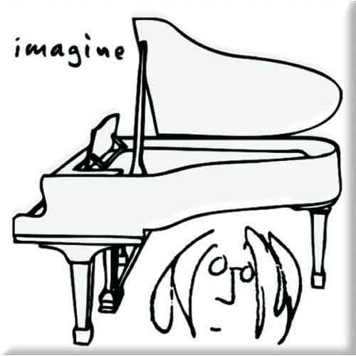 John Lennon Fridge Magnets - Live In Concert | Buy Now For 9.99