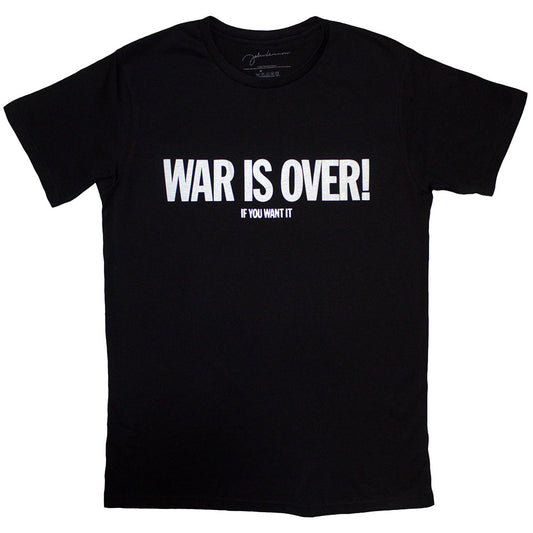 John Lennon T Shirt - War Is Over