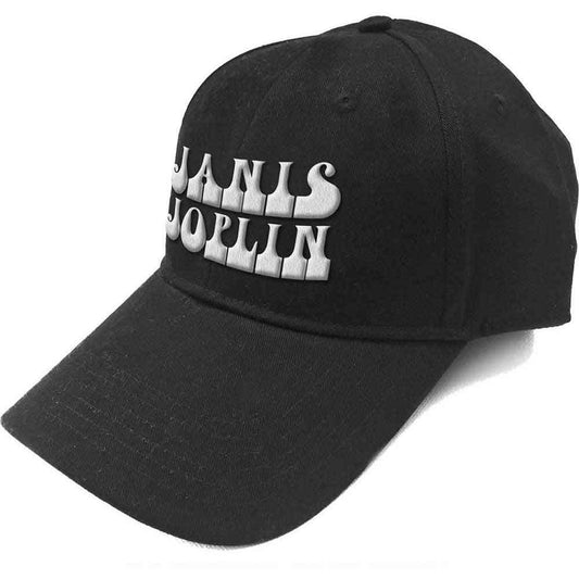 Janis Joplin Baseball Caps - White Logo