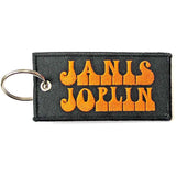 Janis Joplin Patch Keychains - Logo
