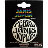 Janis Joplin Pin Badge - Yesterday/The Night Before | Buy Now For 9.99