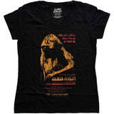 Janis Joplin Woman's T Shirt - Madison Square Garden Scoop Neck
