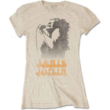 Janis Joplin Woman's T Shirt - Working The Mic