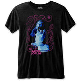 Janis Joplin T Shirt - Floral Frame