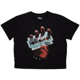Judas Priest Women's Crop Top - British Steel | Buy Now For 24.99