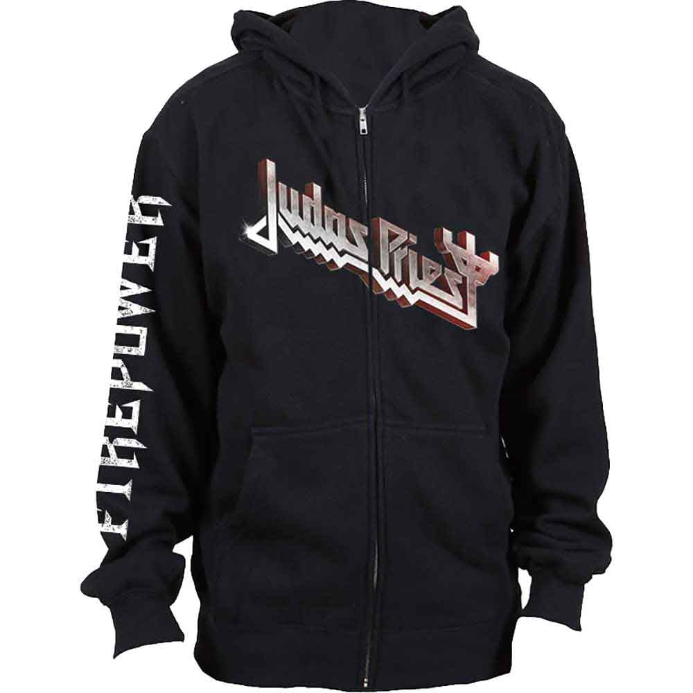 Judas Priest Zip Hoodie - Firepower