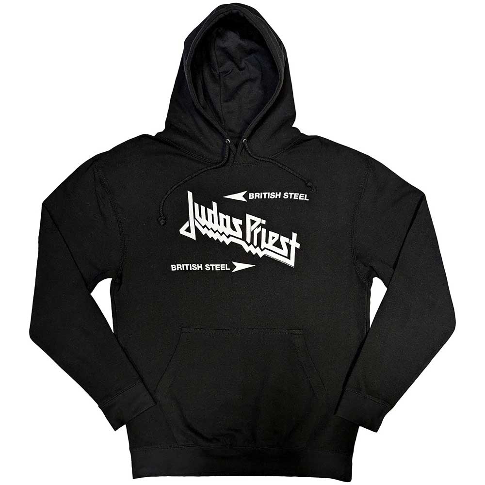 Judas Priest Pullover Hoodie - British Steel Logo