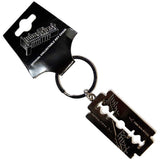 Judas Priest Standard Keychains - British Steel Razor Blade