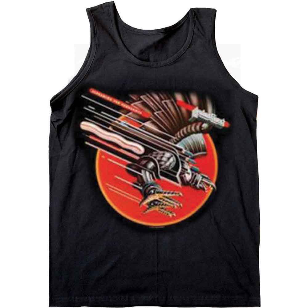 Judas Priest Women's Vest Top - Vengence Glitter Print